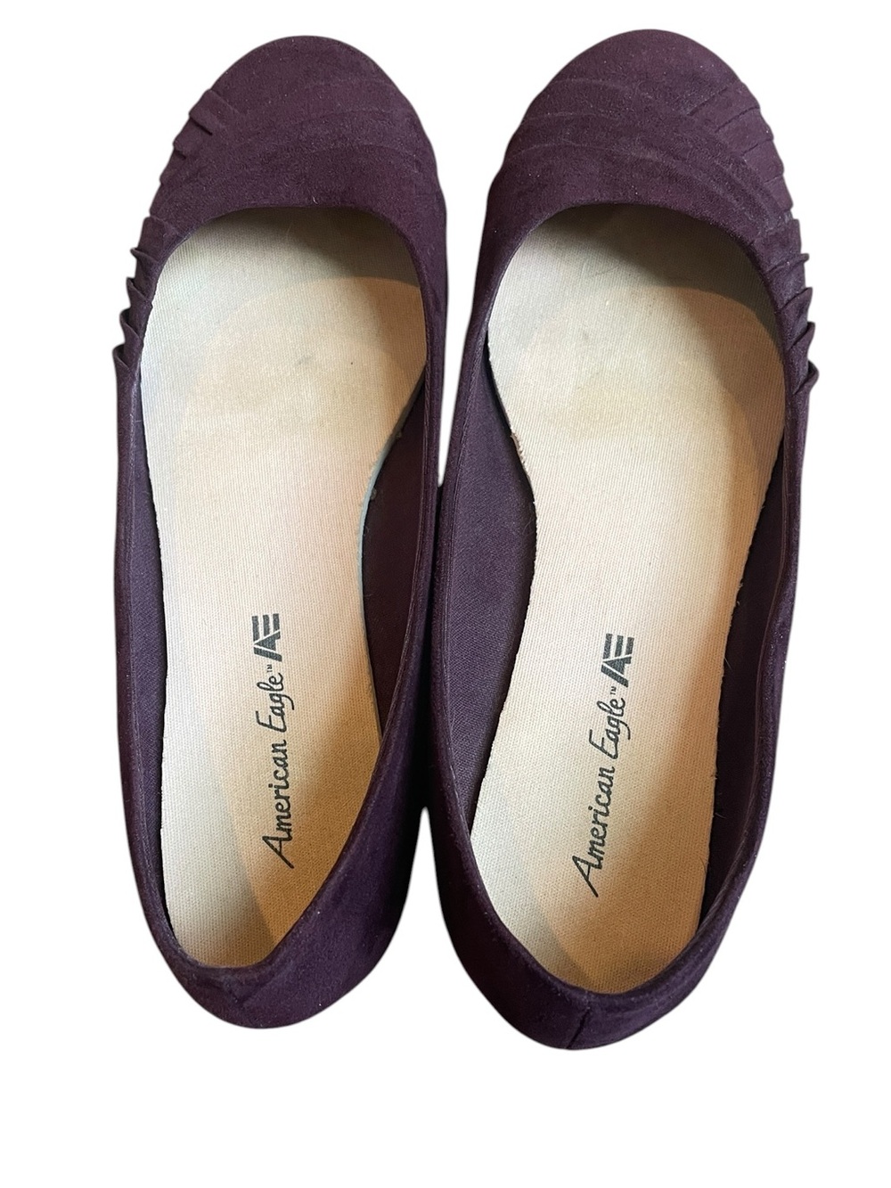 American Eagle Ballet Flats Women’s Size 8 Plum